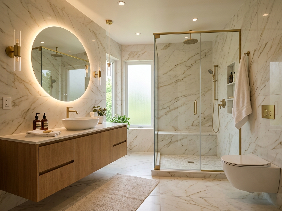 Lüks Banyo ve Duşakabin Uygulaması